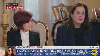 Ozzy Osbourne reveals he has been diagnosed with Parkinson's disease in emotional interview