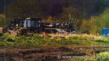Father and son who left scrap and old machinery on land in Gateshead for six years hit with fine