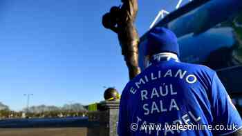 Cardiff City pay tribute to Emiliano Sala and David Ibbotson as players attend church service