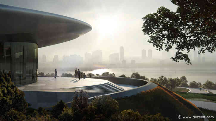 First building on Zaha Hadid Architects' Unicorn Island nears completion