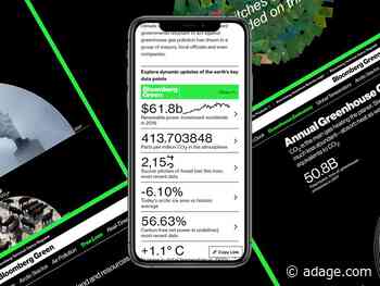 Bloomberg Media launches ‘Bloomberg Green’ to focus on climate change