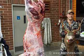 Deer carcass strung up at Surrey fire hall prompts city investigation