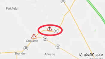 Highway 41 route to Central Coast closed after big rig crash, detour in place