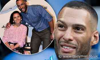 Former AFL star Josh Gibson and ex-girlfriend Olga Kononchuk attend Melbourne's Australian Open 
