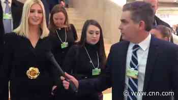 Ivanka Trump ignores questions on impeachment trial at Davos