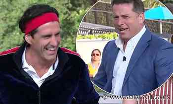 Karl Stefanovic scolds Andy Lee for discussing sex life on Today show