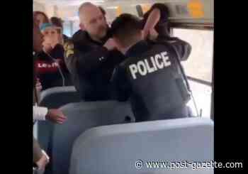 Attorney, activists question West Mifflin police officers' actions after incident with teen on school bus