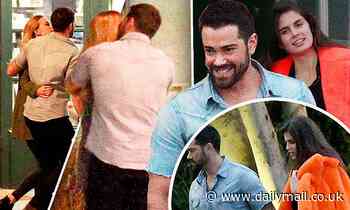 Jesse Metcalfe snuggles up to pretty blonde after holding hands with model Livia Pillmann
