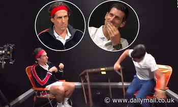 Tennis star Novak Djokovic has a 'meltdown' and flips a table at Andy Lee