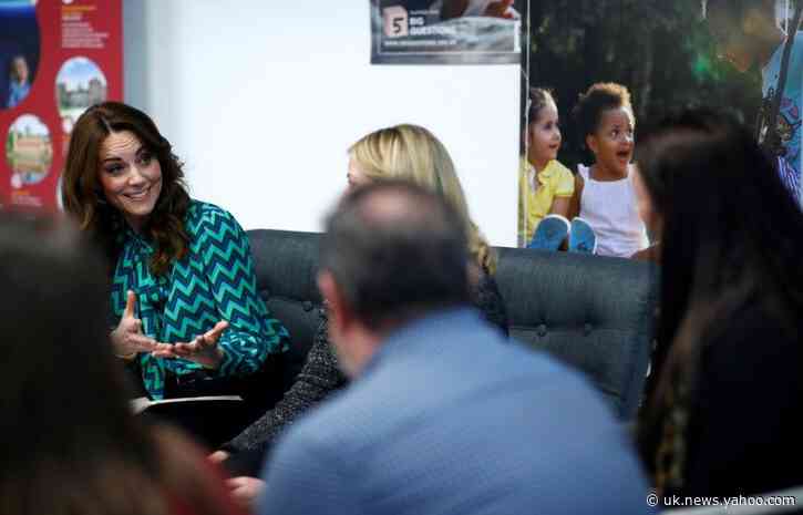 Duchess Kate begins 24-hour tour for childhood survey