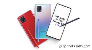 Samsung Galaxy Note 10 Lite With S Pen, Triple Rear Cameras Launched in India: Price, Specifications