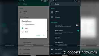 WhatsApp Dark Mode Rolling Out for Beta Testers on Android: Here's How to Enable It