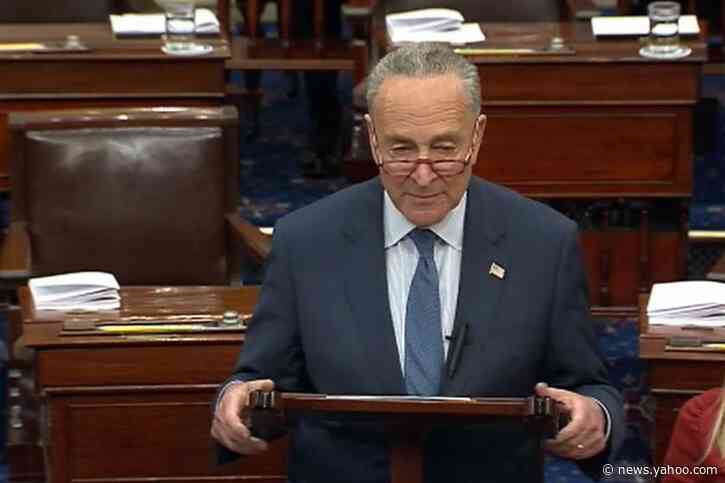 Senate tables Chuck Schumer's first impeachment amendment along party lines