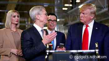 Trump Said to Meet With Apple's Tim Cook and Other CEOs at Davos Today
