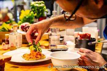 Food showcase for North