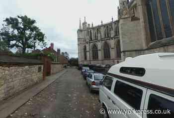 Two arrested near York Minster after police foot chase
