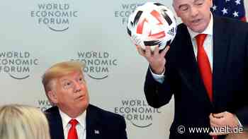 Der Fifa-Boss krönt sich zum zweitwichtigsten Mann in Davos