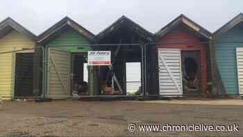 Two teenagers arrested in wake of Blyth beach huts fire have been released under investigation