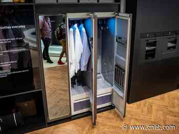 Samsung AirDresser is a dry-cleaning closet for rich people     - CNET