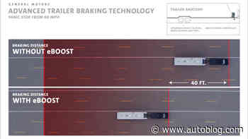GM puts eBoost brake system on a trailer and shrinks stopping distances