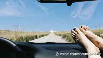 This horrific X-ray shows why you shouldn't put your feet upon your car dashboard