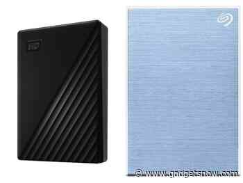 Amazon Great Indian Sale: Up to 70% off on hard drives