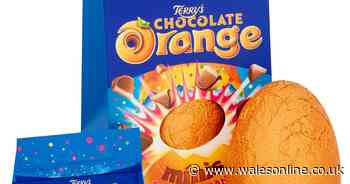 You can now buy a large Terry's Chocolate Orange Easter egg with popping candy