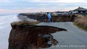 Homeowners on eroded coastline demand improved sea defences