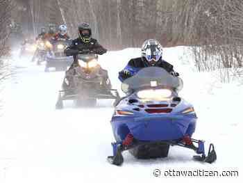 Alcohol, unsafe ice main dangers to snowmobilers, OPP says in safety week message