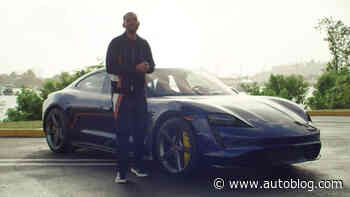 Will Smith takes unexpecting Lyfters for a spin in a Porsche Taycan