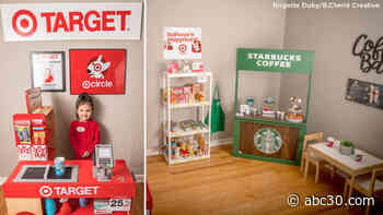 Mom creates Target-themed playroom for 3-year-old daughter