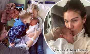 Rebekah Vardy pays tribute to the NHS after welcoming daughter Olivia