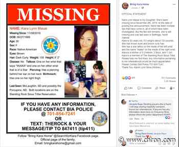 A North Dakota woman went missing more than 2 months ago. She may now be in Texas, family says.