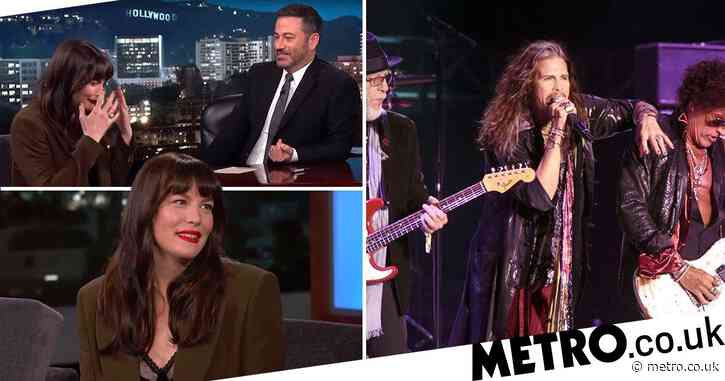 Liv Tyler gets ’embarrassed’ when dad Steven Tyler performs on stage with Aerosmith: ‘He licks people’s faces sometimes’