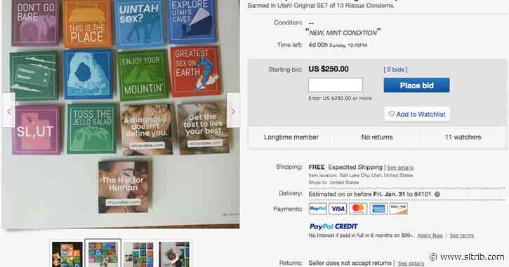 ‘Banned in Utah!’ Recalled condoms appear on eBay.
