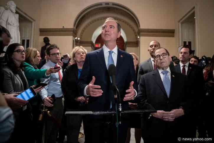 Schiff thanks senators at the start of impeachment argument after Nadler accused Republicans of &#39;voting for a cover up&#39;