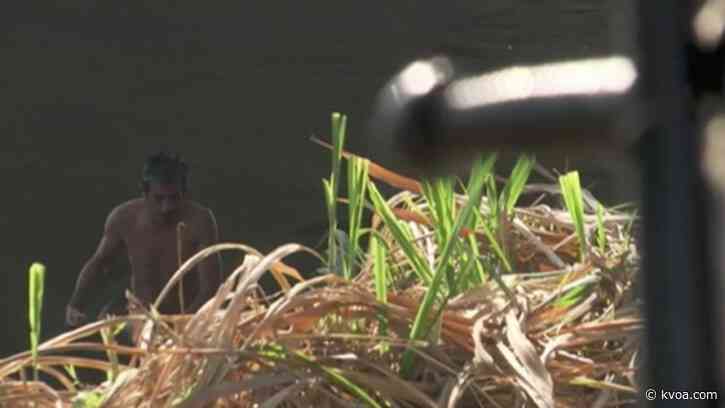 Migrant caravan dwindles at Guatemala-Mexico border