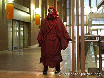 Watch: Civil disobedience protest at federal building in Edmonton