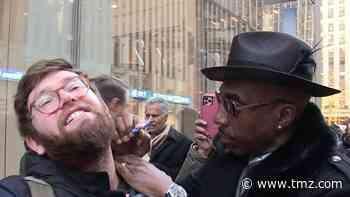 JB Smoove Signs TMZ Photog's Neck, Proves He Loves His Fans