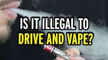 Drivers who vape at the wheel could be handed a £5,000 fine and a ban