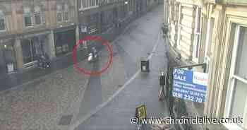 Police chase down suspected scooter thieves along Newcastle Quayside