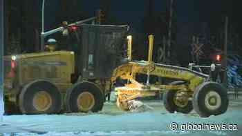 Seasonal parking ban in effect as Edmonton emerges from deep freeze, dump of snow