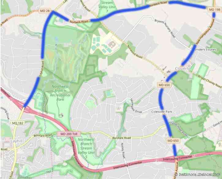 Temporary ICC/MD 200 Weekend Detours Start January 24 For Tolling System Upgrades