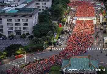Hardlopen in Taiwan: ‘Met Hollands postuur tussen  Aziatische poppenlijfjes’