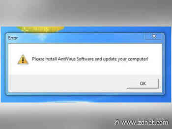 Someone is uninstalling the Phorpiex malware from infected PCs and telling users to install an antivirus