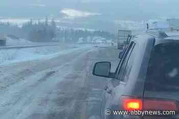 Jack-knifed semi closes Coquihalla northbound