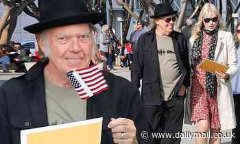 Neil Young finally becomes an American after 50 years living in CA