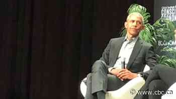 Obama uses Toronto appearance to slam Trump for rolling back global-warming fuel-efficiency standards