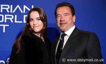 Arnold Schwarzenegger and daughter Christina attend charity dinner climate auction in Austria