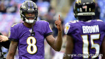 Ravens' Lamar Jackson compares Marquise Brown to Julio Jones: 'This year, he's going to be dangerous'